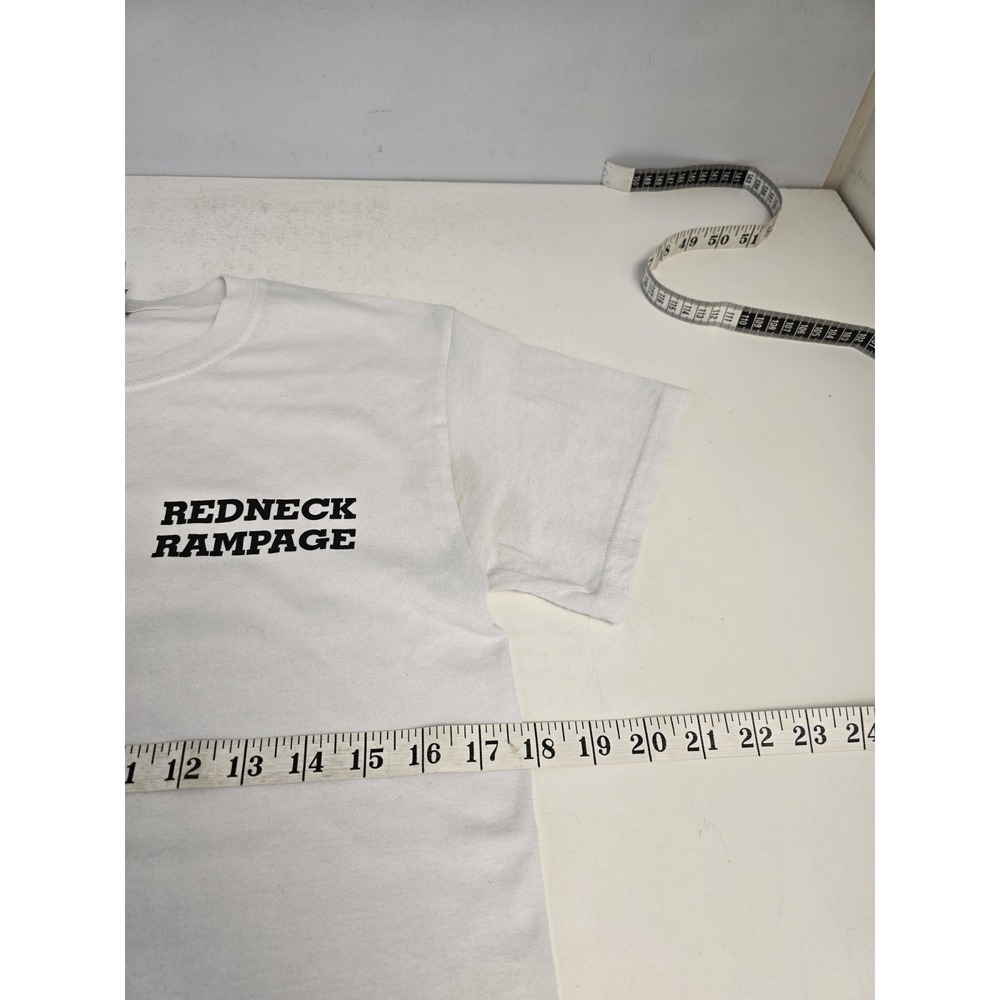 Rare Redneck Rampage Pc Videogame Promo T-Shirt, Size Adult Small Gray Graphic View 5